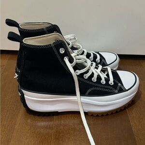 Like New Converse Chuck Taylor All Star Run Star High Top Platform sneaker